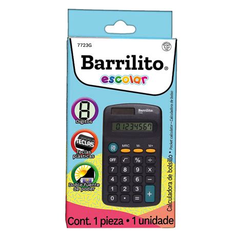 Calculadora Eletr Nica De Bolso D Gitos G Barrilito