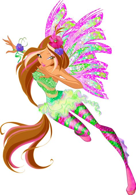 Floragalleryfairy Forms Bloom Winx Club Winx Club Flora Winx