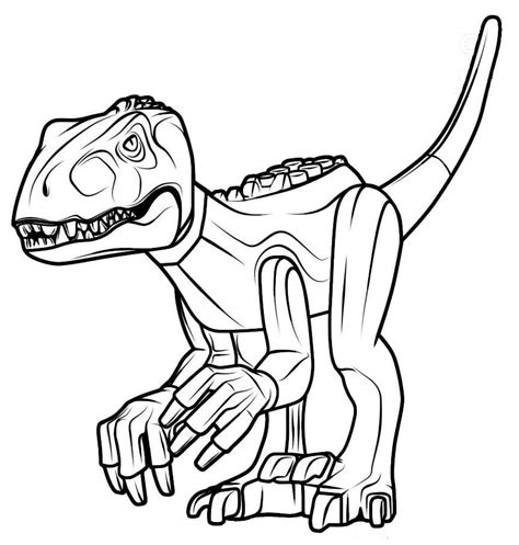 Jurassic World Lego Para Colorear Descuento Online