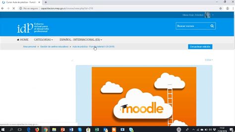 Crear Tarea En Moodle Youtube