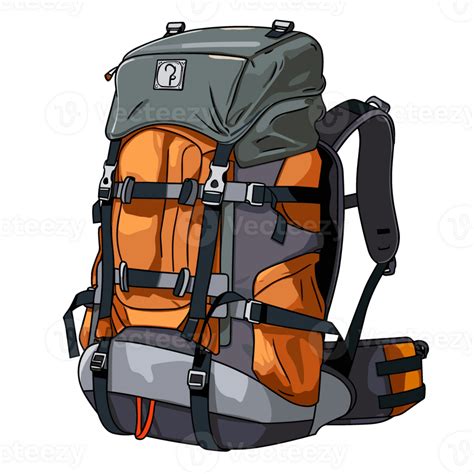 Hiking Backpack Clipart Generative Ai 26912551 Png