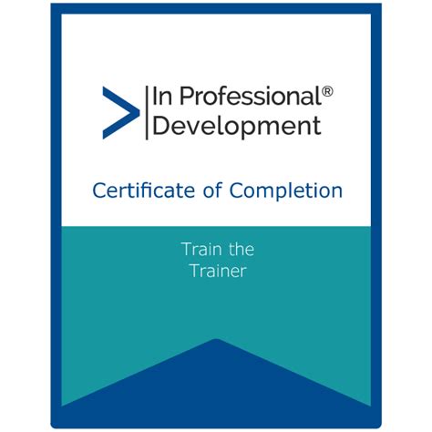 Train The Trainer Programme Credly