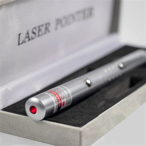 Deluxe laser pointer, red