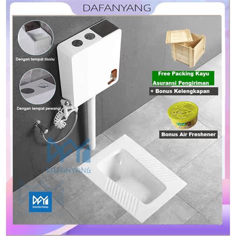 Jual Closet Kloset Jongkok Mr Tao Sni Set Energy Saving Water