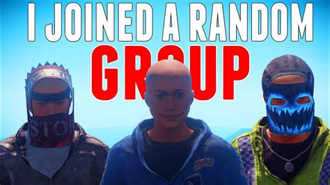 Joining A Random Group In Rust Youtube
