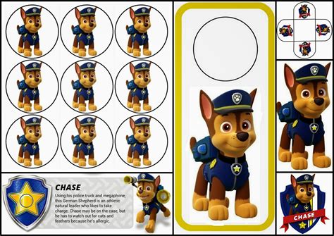 Chase Paw Patrol Printable