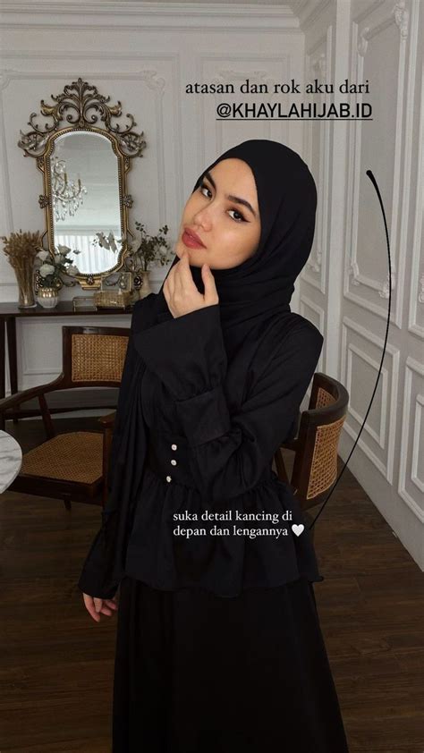 Pin Oleh Ghada Ahmed Di Hijabi Outfits Casual Gaya Hijab Gaya