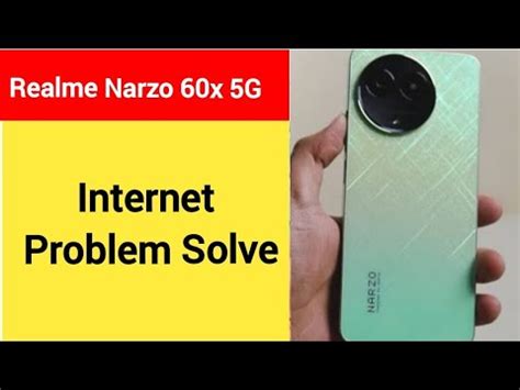 How To Fix No Network Problem Realme Narzo X G Me Internet Problem