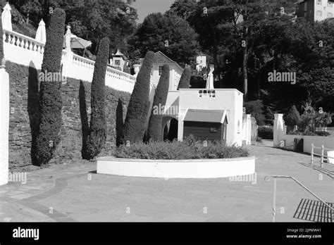 Portmeirion Gwynedd Wales Stock Photo Alamy