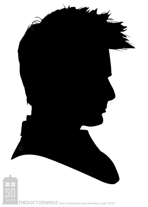 David Tennant Silhouette 2005 On