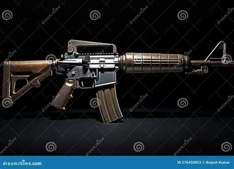 Modern Weapons for Military and War Enforcement. Stock Illustration ...