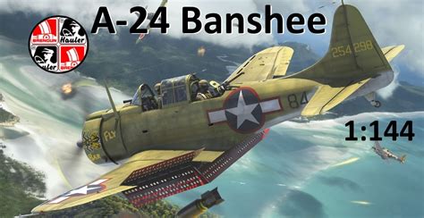 A 24 Banshee Released AeroScale AeroScale KitMaker Network