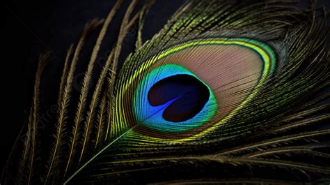 Peacock Feather Desktop Background