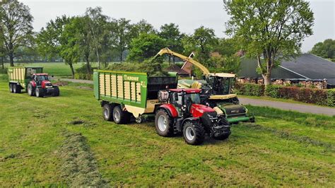 Grass Silage Krone BiG X 680 Case IH Tuller Bathmen 2022 YouTube