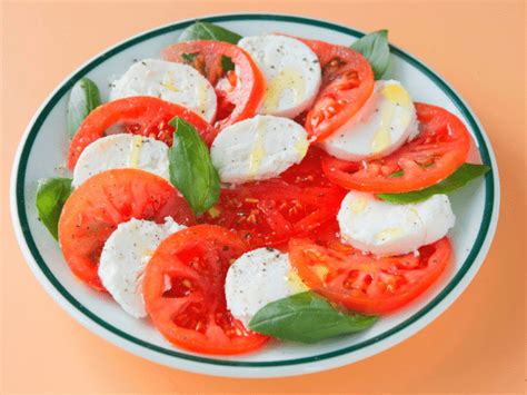 Tomato And Mozzarella Salad Recipe A Perfect Summer Starter