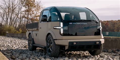 Canoo (GOEV) delivers EV pickup for US Army use