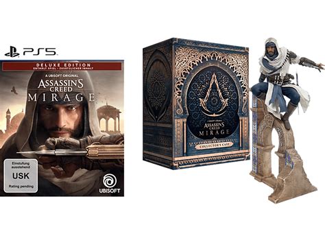 Assassins Creed Mirage Deluxe Edition Collectors Case Playstation 5 Saturn