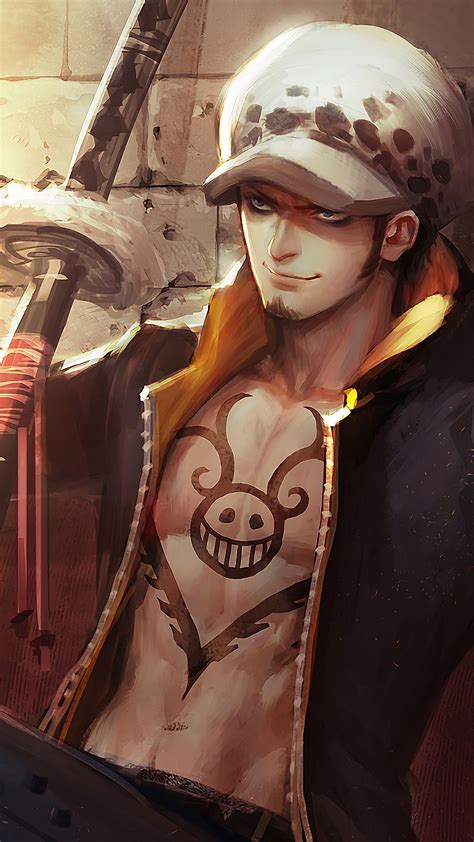 Trafalgar Law Bepo One Piece K Phone Hd Wallpapers Images