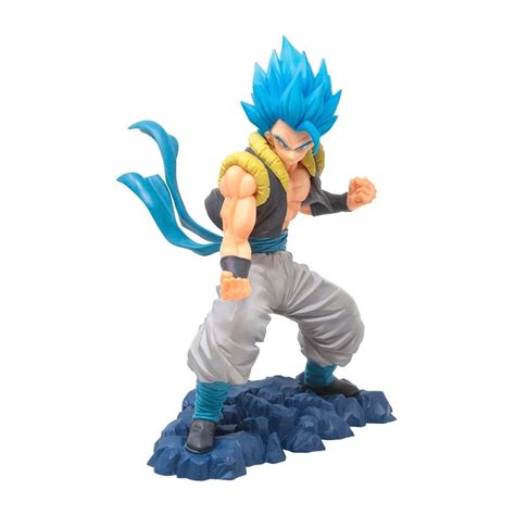 Boneco Dragon Ball Gogeta Super Sayajin Azul Figure Bandai