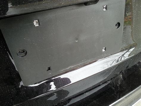 How To Remove Rear Licence Plate Bracket Audiworld Forums