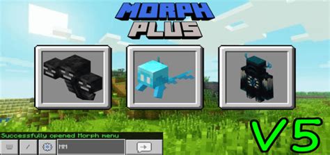 Morph Plus V5 Minecraft Addon