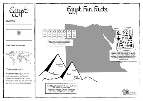 Ancient Egypt Worksheets Pdf