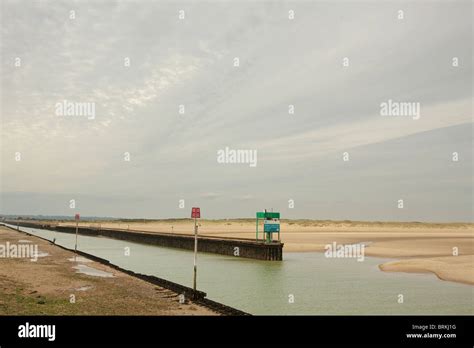 beach images of rye in sussex england Stock Photo - Alamy