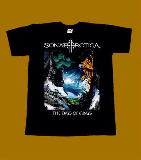 Sonata Arctica T Shirt The Days Of Grays