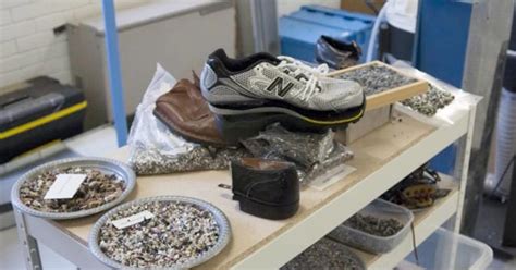 Recycling system developed for old shoes