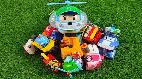 Mainan Robocar Poli Amber Poacher Roy Mark Bucky Dump Max Helly