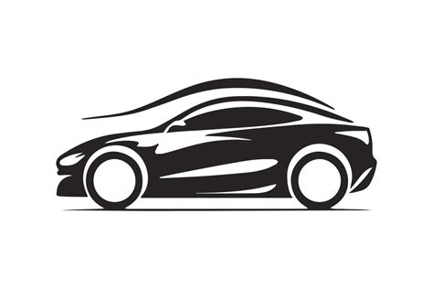 Sports Car Logo Icon Motor Vehicle Dealership Emblem Auto Silhouette