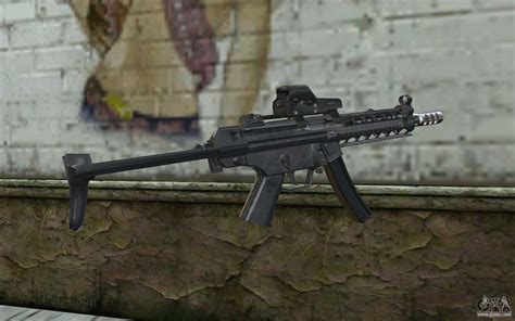 Silver Mp5 For Gta San Andreas