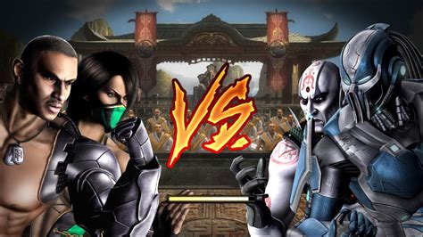 Jax And Jade Vs Quan Chi And Cyber Sub Zero Mortal Kombat ⌐ 😎🧜‍♂️ Youtube