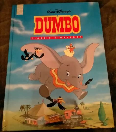 VINTAGE DUMBO WALT Disney Classic Storybook Mouse Works Big Hardcover