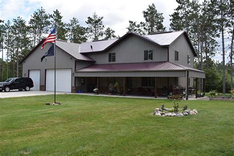 Post Frame Home Construction Structural Buildings Minnesota And Wisconsin