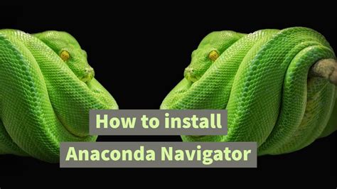 How To Install Anaconda Navigator YouTube