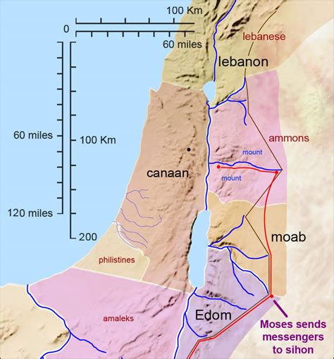 Maps Noah To Tribes Land Jesus Prophesy