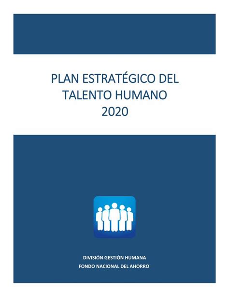 Pdf Plan Estrat Gico Del Talento Humano Fna Pdfslide Net