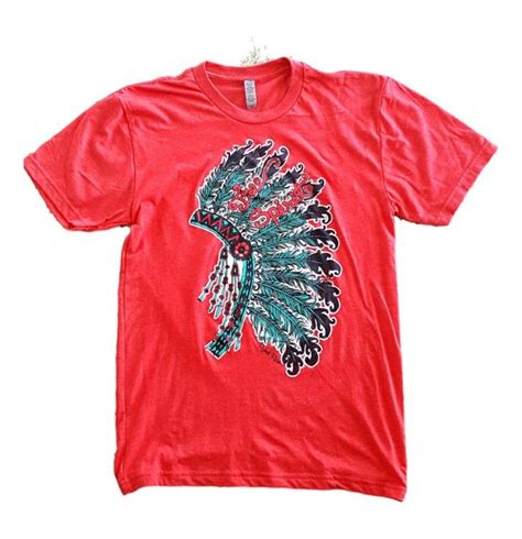 Free Spirit Headress Attitude Tee Spirit Tees Tees