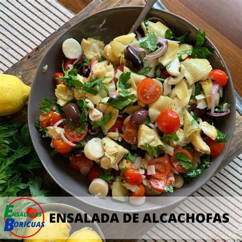 → Receta 《ensalada De Alcachofas》 Puertorriqueña ※ ↑↑ 【2024】