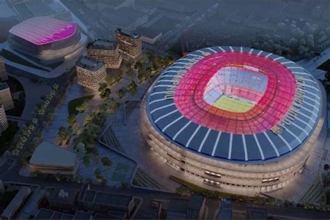 FC Barcelone Visite en images du futur Camp Nou à 1 5 milliard d euros