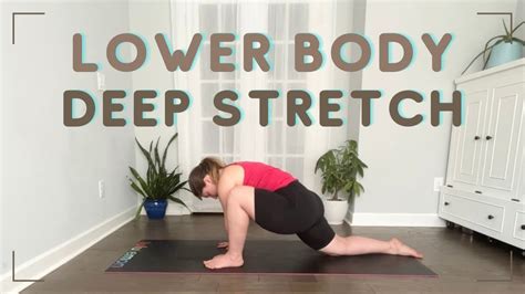 Lower Body Deep Stretch Yoga For Runners 25 Minutes YouTube