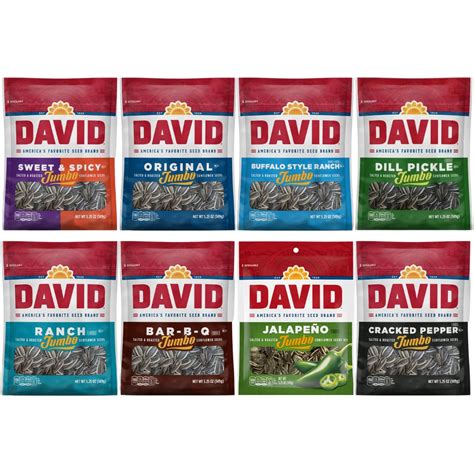 Amazon David Sunflower Seeds Assorted Variety Pack Flavored