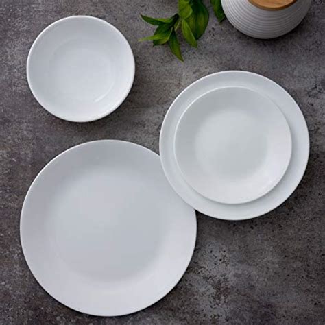 Corelle Vitrelle 8 Piece Dinner Plates Set Triple Layer Glass And Chip