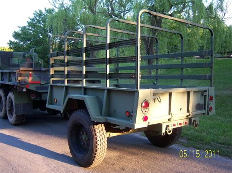 M105a3 Military Trailer Made For M35a3 Trucks