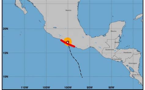 Hurac N Otis Toca Tierra Como Categor A Cerca De Acapulco M Xico