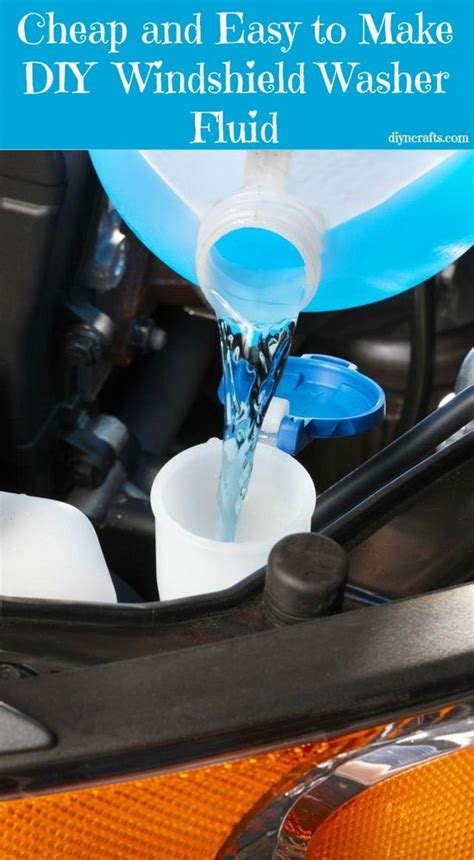 Cheap And Easy To Make Diy Windshield Washer Fluid Windshield Washer Fluid Washer Fluid