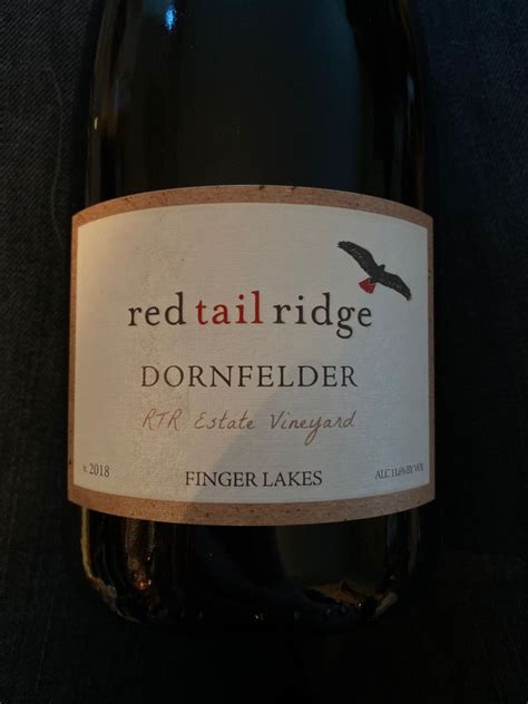 2022 Red Tail Ridge Winery Dornfelder USA New York Finger Lakes