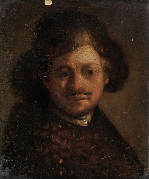 Sold Price Rembrandt Harmensz Van Rijn 1606 1669 Self Portrait October 4 0117 10 00