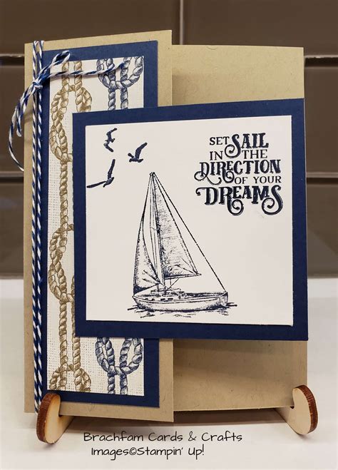 Sailing Away Masculine Cards Stampin Up Handmade Cards Stampin Up Birthday Cards For Men